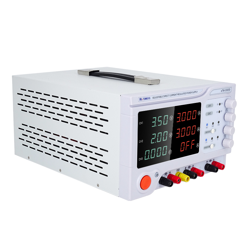 Dual Channel Linear Power Supply 30V 5A - デスクトップ型リニア電源 4桁表示 30V デュアル/トリプルチャンネル 50/60Hz DC安定化